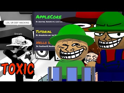TROLLING ANOTHER TOXIC PLAYER ON ROBLOX FUNKY FRIDAY!!
