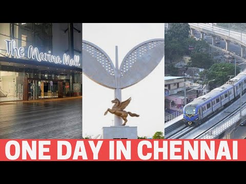 One Day in Chennai | Metro Travel | Beach Walk | #chennai #mgr #jaya #beach #travel #trip #2021