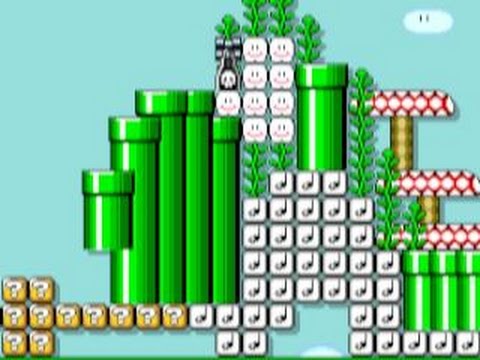 ♪Yoshi's Woolly World Theme♪ by Dannyh09 - Super Mario Maker - No Commentary 1AE