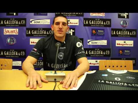 Rueda de prensa | Chris Matagrano, nuevo pivot de La Gallofa Cantbasket