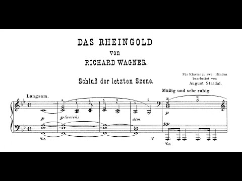 Richard Wagner - Das Rheingold, Scene IV: Entry of the Gods into Valhalla (Arr. August Stradal)
