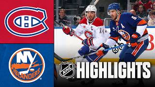 Canadiens vs. Islanders | NHL Highlights | April 12, 2026