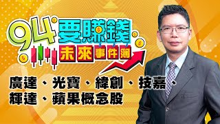 廣達、光寶、緯創、技嘉、輝達、蘋果概念股