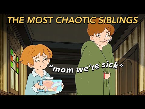 ben and esther being the most chaotic siblings (haunted hotel)