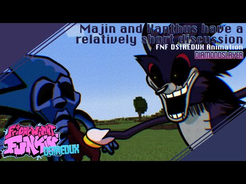 Majin and Xanthus have a relatively short discussion [FRIDAY NIGHT FUNKIN’ DS!REDUX ANIMATION]