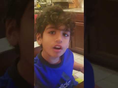 Arzu dancing and eating ice cream