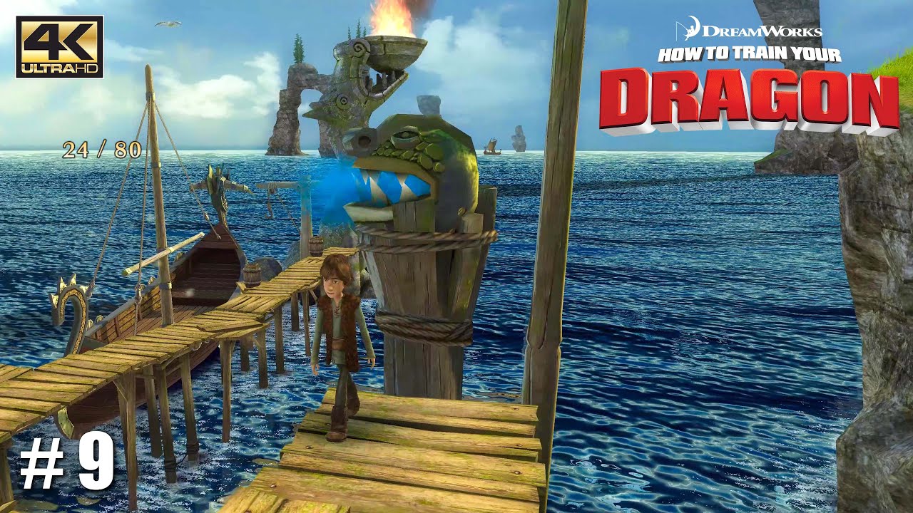 How to Train your Dragon PS3 Playthrough Gameplay 4K / No Commentary / PART 9 (RPCS3)