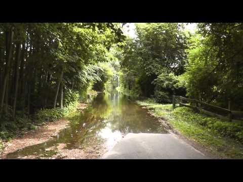 Hochwasser Elbe 09.06.2013 aus Lüchow Dannenberg in Drethem