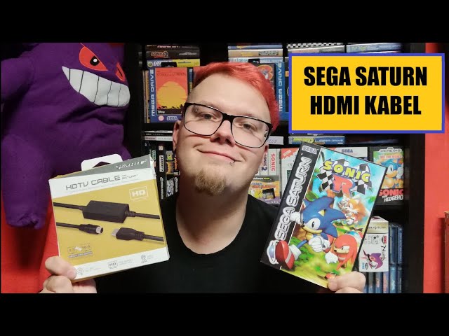 Vídeo relacionado con Kaico Adaptador HDMI Sega Saturn, Convertidor S-Video 1080p para PAL/NTSC