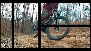 Fast paced view of Trail Creek Park near Athens, GA.