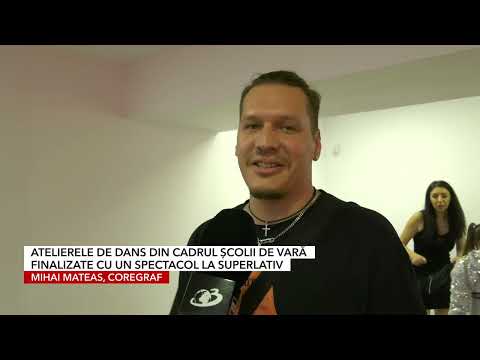 ATELIERELE DE DANS DIN CADRUL ȘCOLII DE VARĂ FINALIZATE CU UN SPECTACOL LA SUPERLATIV