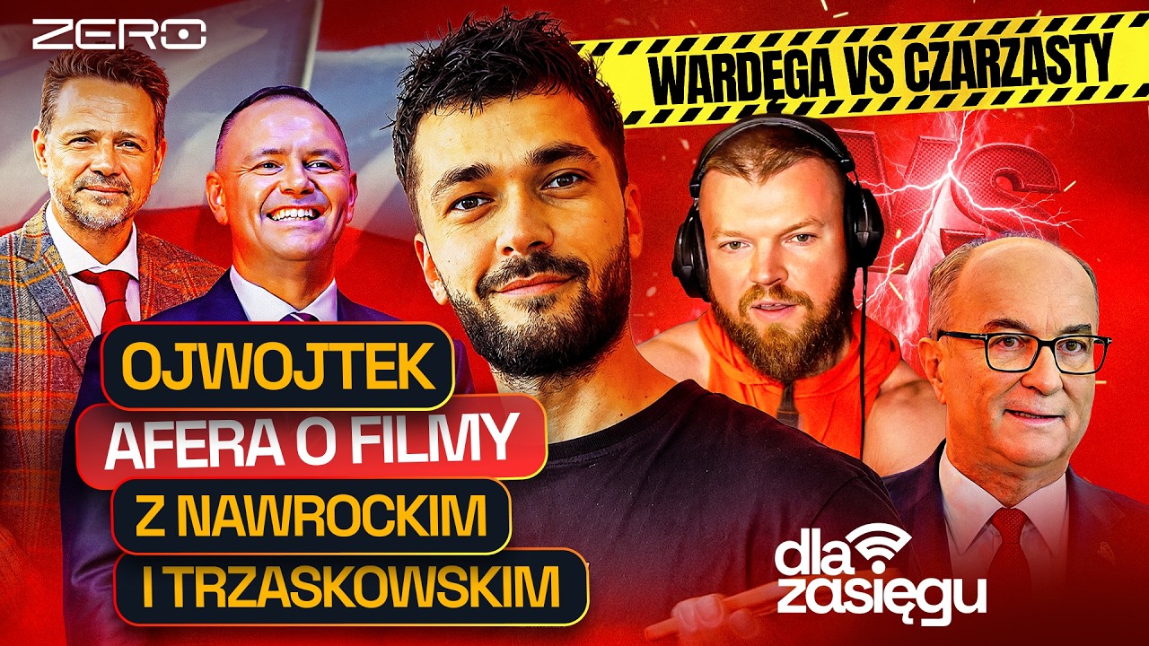 INTERNET PODZIELONY O FILMY Z PREZYDENTAMI (OJWOJTEK, PATECKI, WARDĘGA, ANDZIAKS) DLA ZASIĘGU #37