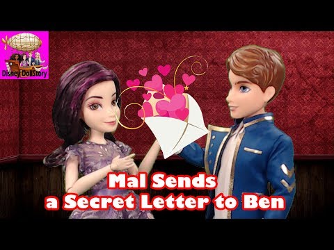 Mal Sends a Secret Letter to Ben - Part 3 - Descendants in Wonderland Disney