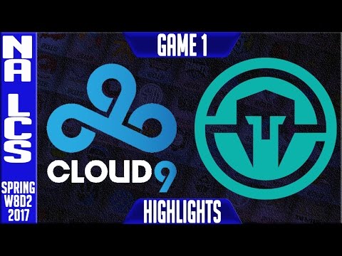 Cloud 9 vs Immortals Game 1 - NA LCS W8D2 Spring 2017 - C9 vs IMT G1