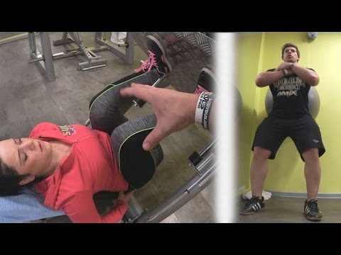 Trénink s bikinářkou Míšou // NOHY