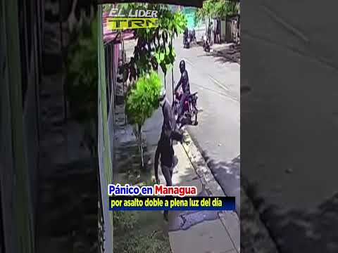 ASALTO DOBLE EN PLENA VÍA CIUDAD SANDINO MANAGUA