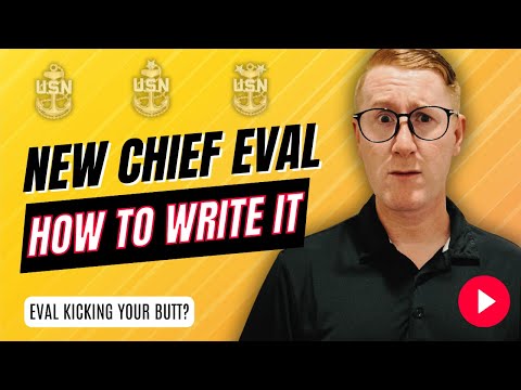 Navy Chief Eval Examples
