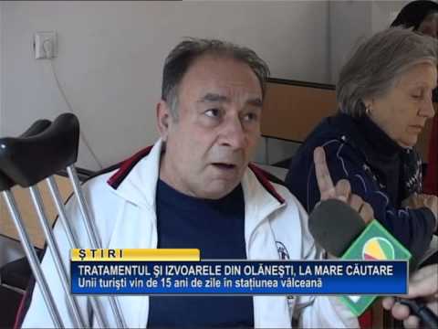 Tratamentul si izvoarele din Olanesti, la mare cautare