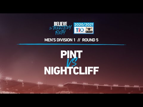 2020/21 TIO NTFL Men’s Division 1 – Round 5: PINT vs Nightcliff game from DXC Arena