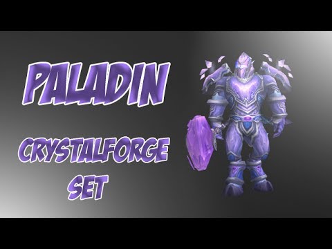 PALADIN Transmog - Crystalforge Set