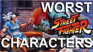 Top 10 Worst Characters in Street Fighter History