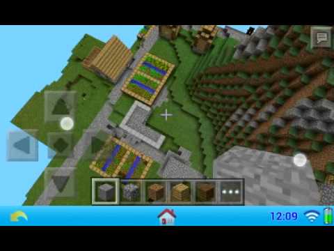 Insane Minecraft Pe Old Terrain Village Seed