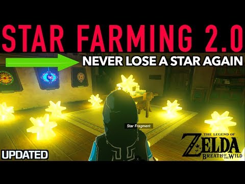 Star Fragment Farming - NEVER LOSE A STAR AGAIN in Zelda Breath of the Wild