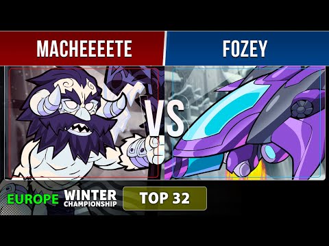 Macheeeete VS Fozey - Top 32 - EU - Brawlhalla Winter Championship 2022