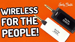 Video thumbnail for Harley Benton - AirBorne 5.8GHz Instrument - Go Wireless! by Harley Benton