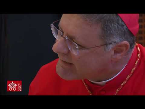 Papa Francesco e i nuovi cardinali in visita da Benedetto XVI