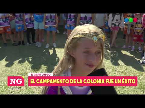 Santo Tomé: la colonia "El Gran Juego" tuvo su tradicional campamento y fue un éxito