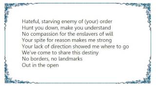 Enslaved - Tides of Chaos Lyrics
