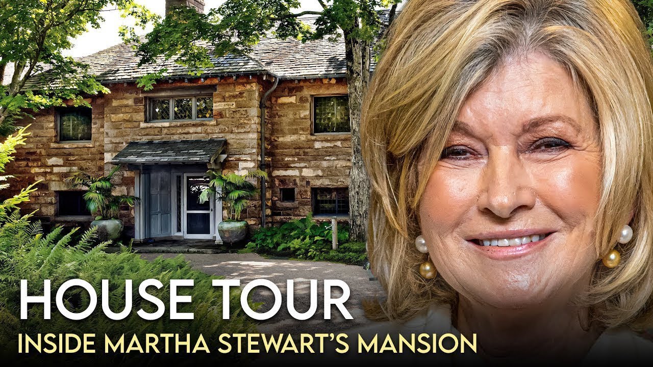 Martha Stewart | House Tour |  $16 Million New York Mansion & Home