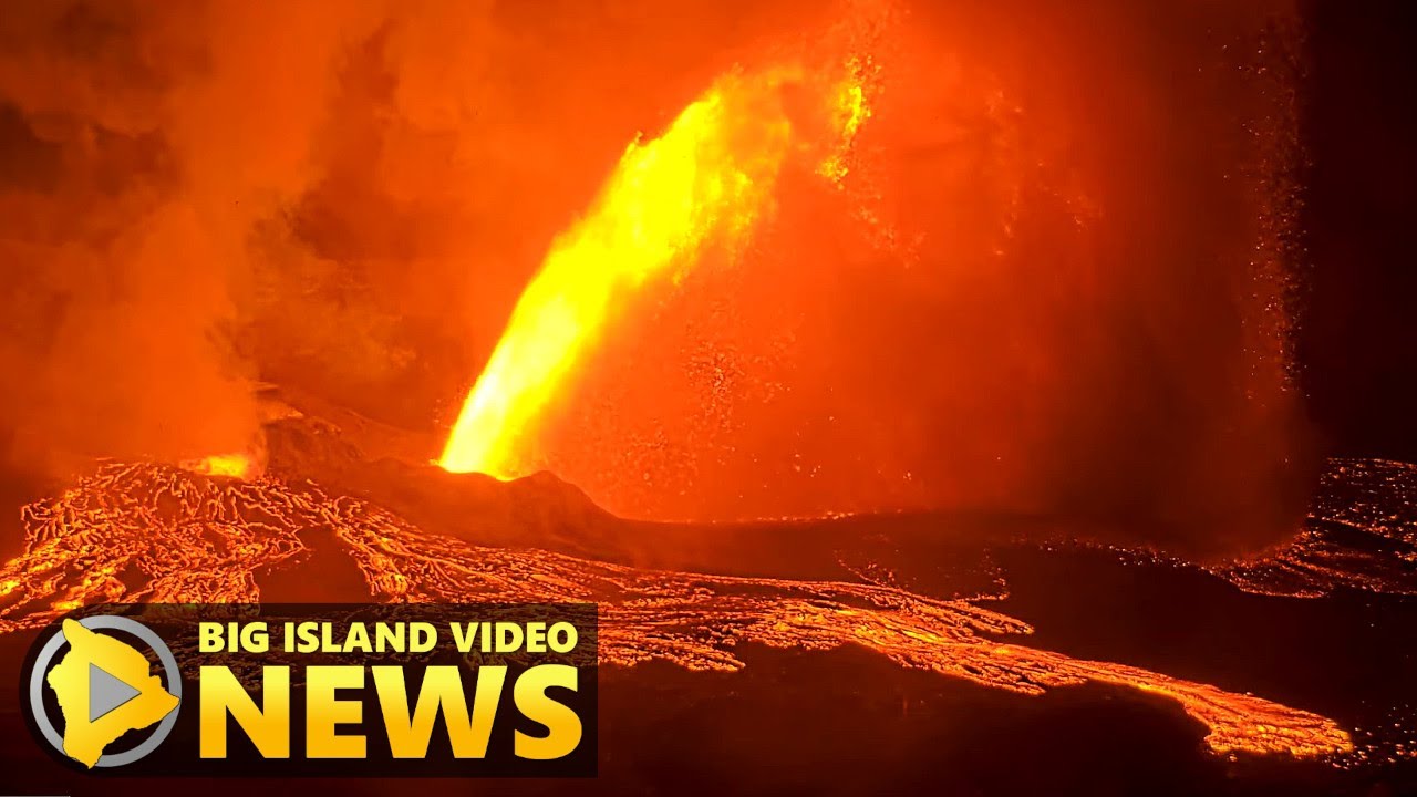Lava Fountains Erupt At Kīlauea Volcano, Episode 33 Begins (Sept. 19, 2025)