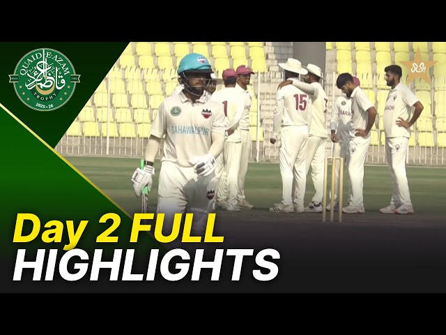 Full Highlights | Karachi Blues vs Bahawalpur Region | Day 2 | QeAT 2025-26 | PCB | M2P1S
