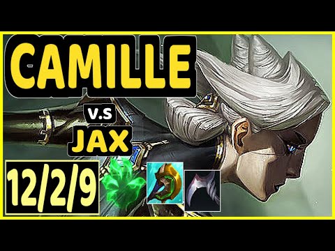 ALPHARI (CAMILLE) vs JAX - 12/2/9 KDA TOP GAMEPLAY - EUW Ranked GRANDMASTER