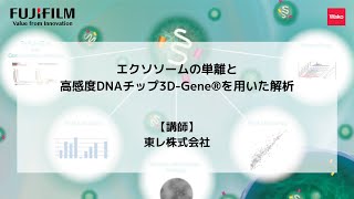 動画②エクソソームの単離と高感度DNAチップ3D-Gene®を用いた解析