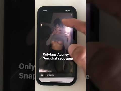 Snapchat sequence example for OnlyFans conversions