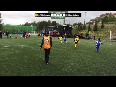 KuPS Keltainen - HJK East Sininen