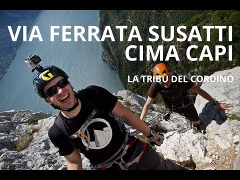 Cima Capi, via ferrata Susatti, Lago di Garda - Tribe Treks #09