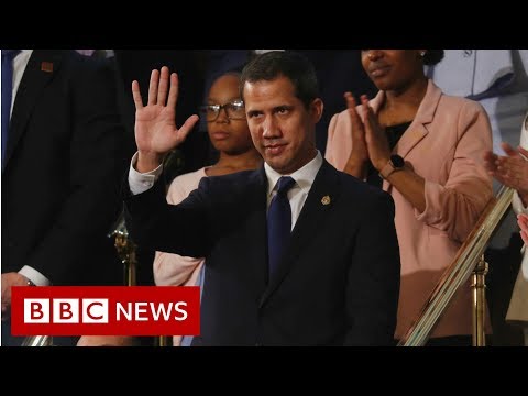 ベネズエラのフアン・グアイドー氏、米議会演説で喝采 - BBC News (Venezuela's Juan Guaidó cheered at US Congress speech - BBC News)