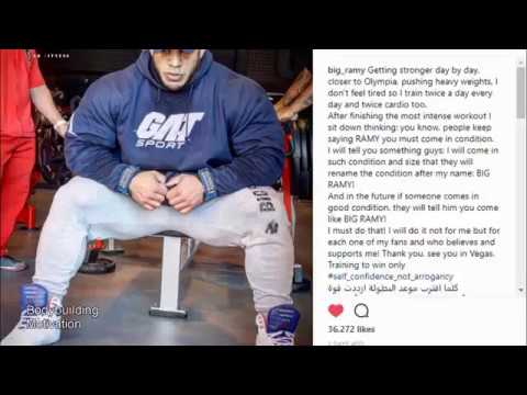 MR OLYMPIA 2017-BIG RAMY Back Workout 10 Days Out - GOING TO WIN