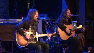 Blackberry Smoke @The City Winery, NY 4/6/19 Sunrise In Texas