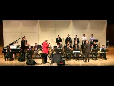CSUS Jazz Ensemble with Steve Turre 04-17-13 Ray's Collard Greens (Performs with Conch Shell)