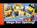 Batman Imaginext Mega Box Opening Play-Doh Egg ...