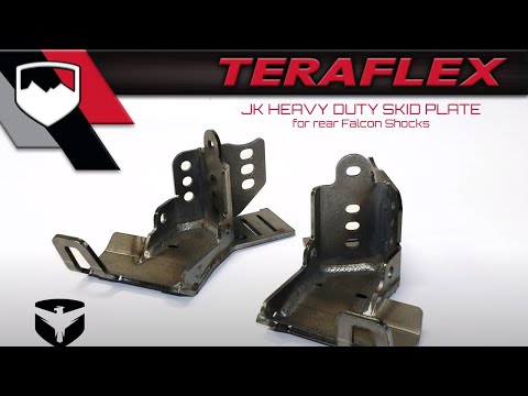TeraFlex Install: JK Falcon HD Rear Shock Skid Plate