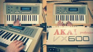 Video thumbnail for Akai VX600 Synthesizer | Well, you found me by Alex Ball