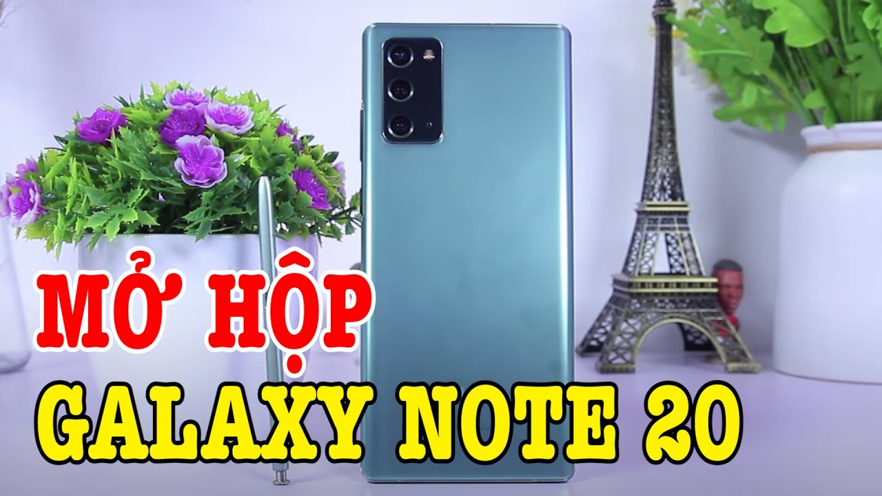 Mở hộp Galaxy Note 20 rẻ hơn 4 TRIỆU so với Galaxy Note20 Ultra