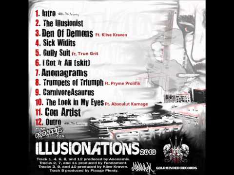 10. Anonamix - The Look In My Eyes (Feat. Absoulut Karnage) [Prod. Klive Kraven]