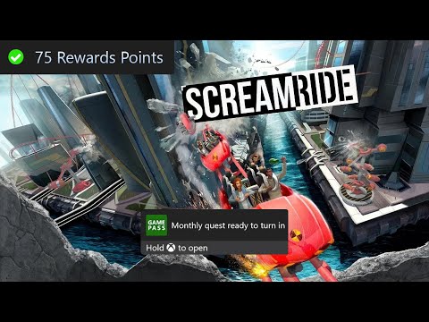 Screamride Monthly Xbox Game Pass Quest Guide - Earn 2,000,000 Scream Points